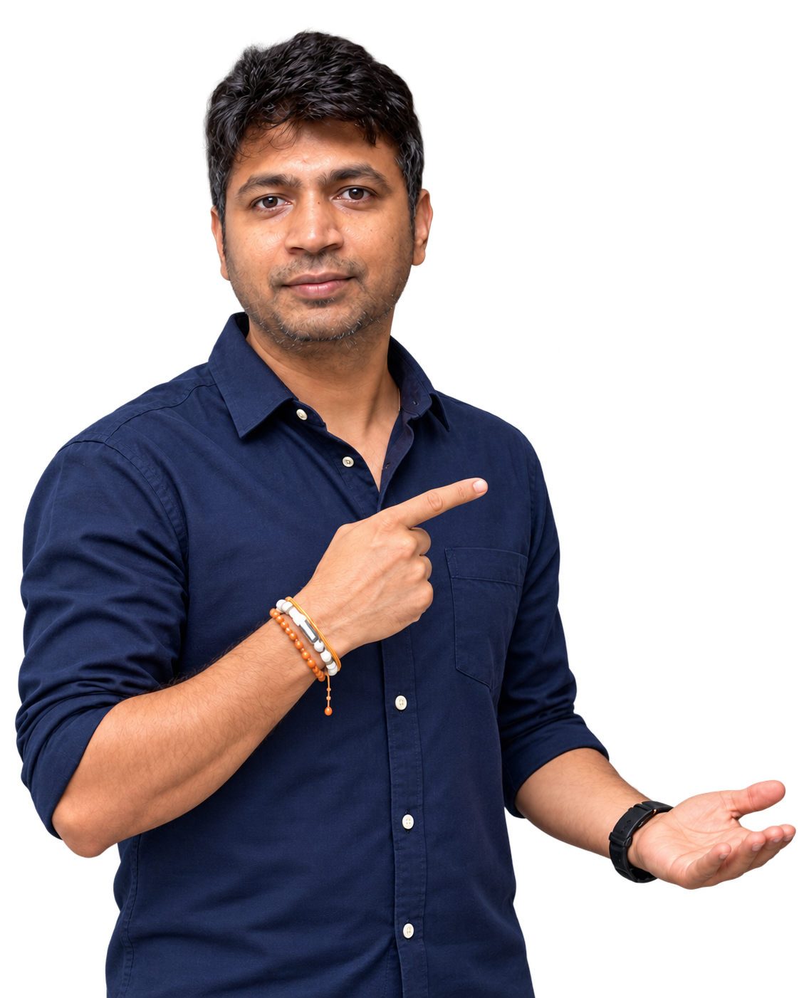 Arun Malve, founder of ENJYRA, presenting the Free learning path